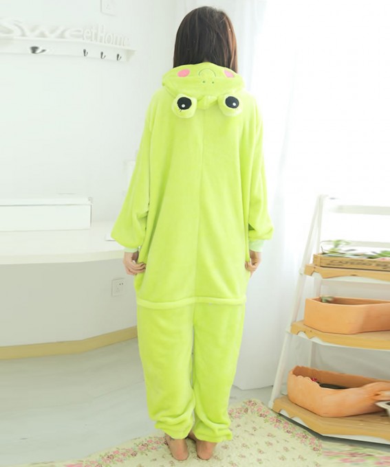 Kigurumi Frog Onesie Pajamas Animal Onesies for Women & Men - WowPajamas