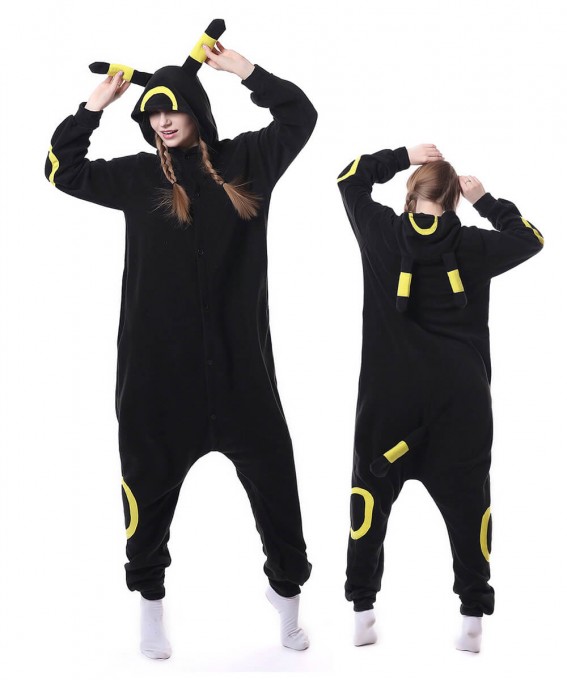 Unisex Pokemon Yellow Monster Onesie Pajama Animal Costumes